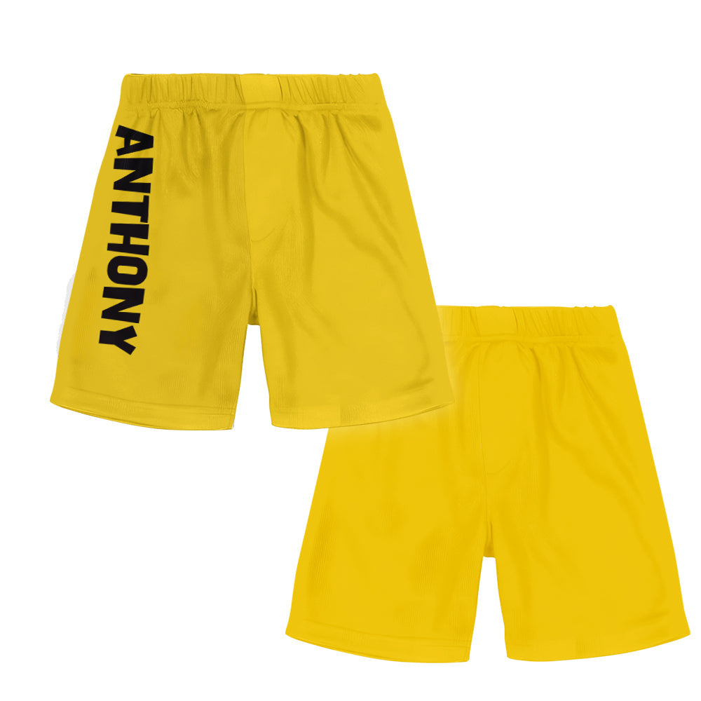 Eggs-Cavator – Personalisiertes Kinder-T-Shirt & Shorts