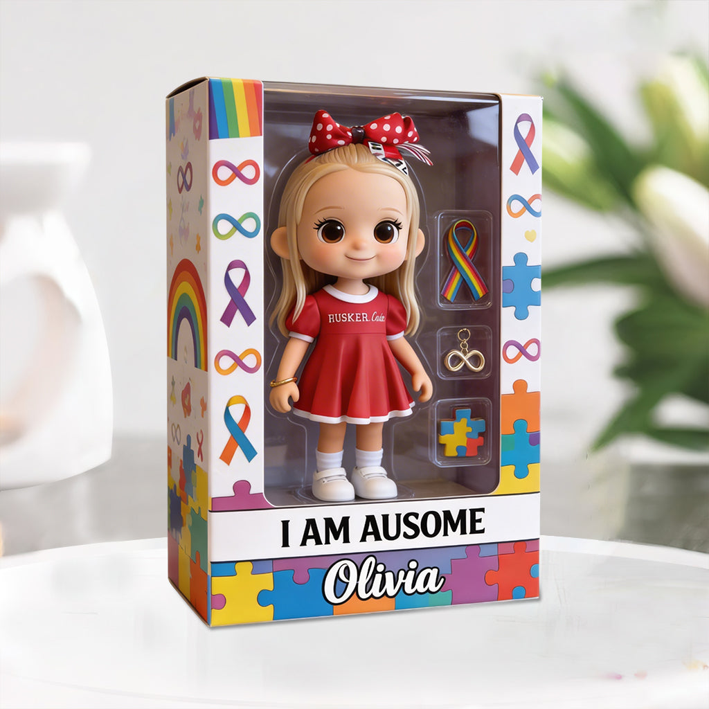 Autism Awareness Toy Style - Personalized Autism Awareness Custom Shaped Acrylic Plaque