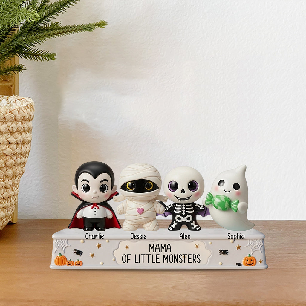 Little Monsters – Personalisierte Acrylplakette in Sonderform für Oma