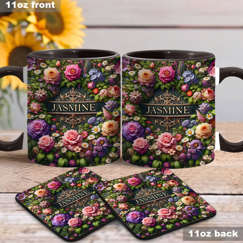 Willkommen in meinem Garten – Personalisierte Gartentasse