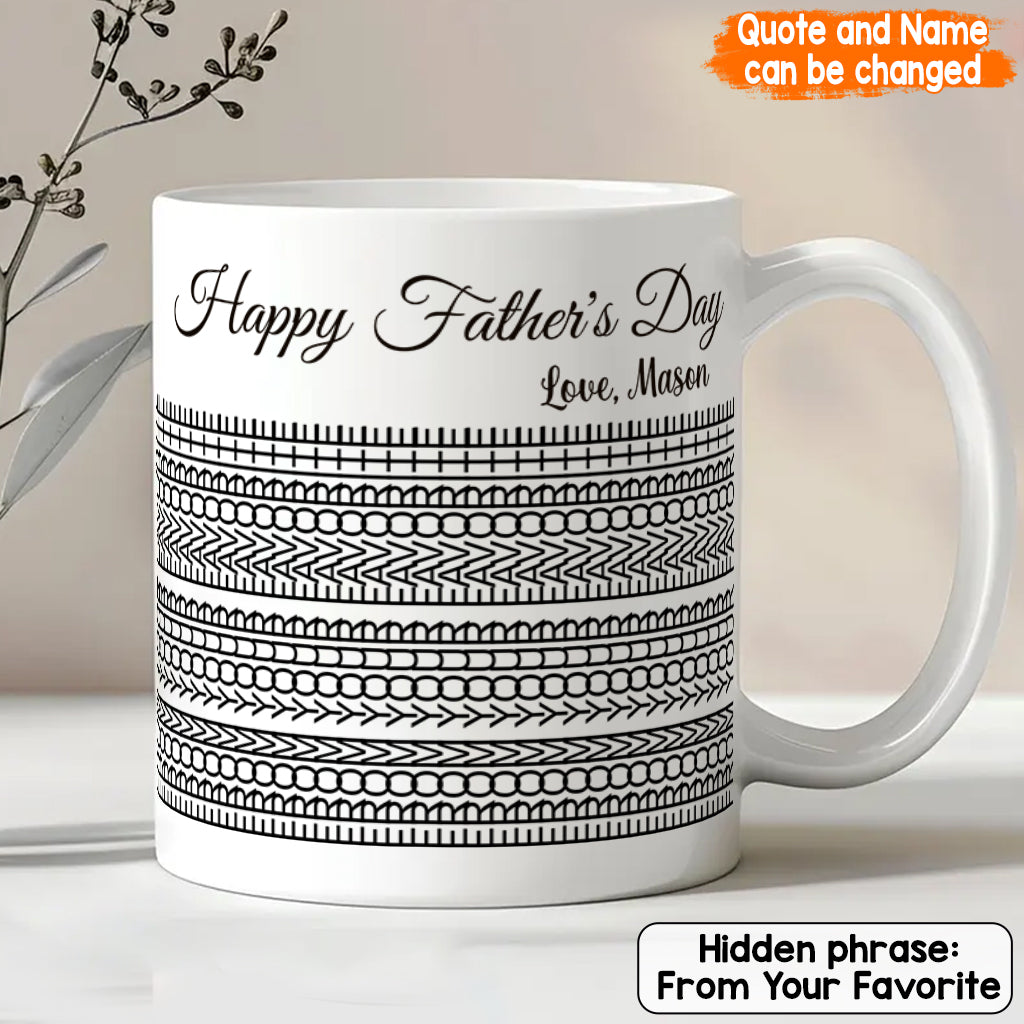 Best Dad Ever - Personalized Father Mug