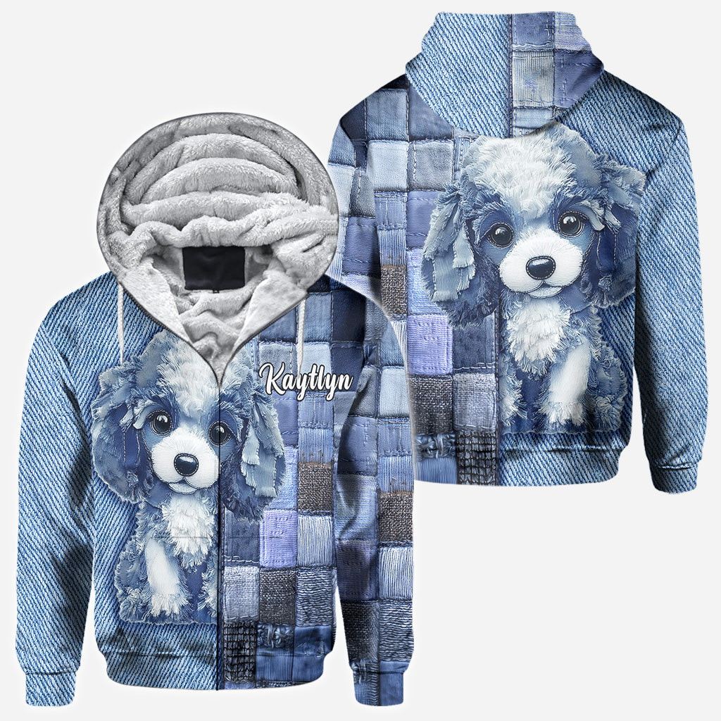 Pudelliebe - Personalisiertes T-Shirt mit Hundemotiv