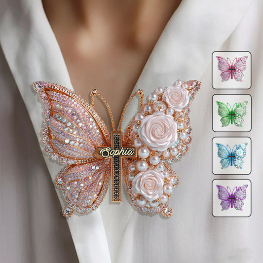 Glaube – Personalisierte christliche Anstecknadel