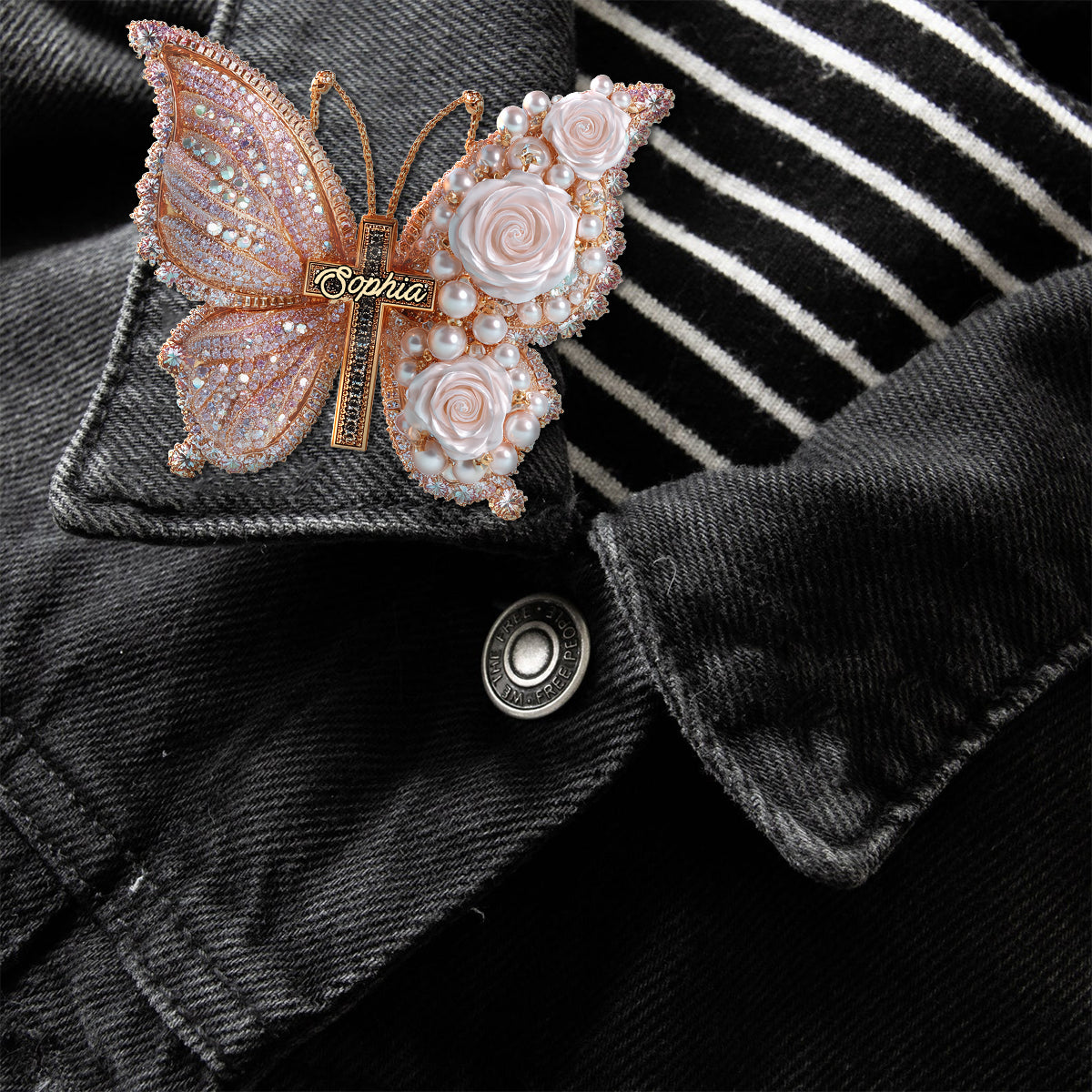 Glaube – Personalisierte christliche Anstecknadel