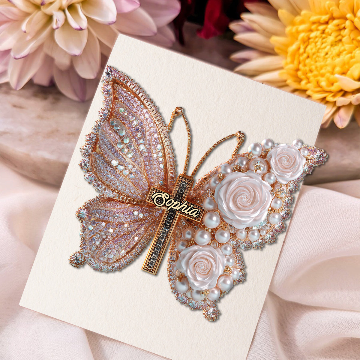 Glaube – Personalisierte christliche Anstecknadel