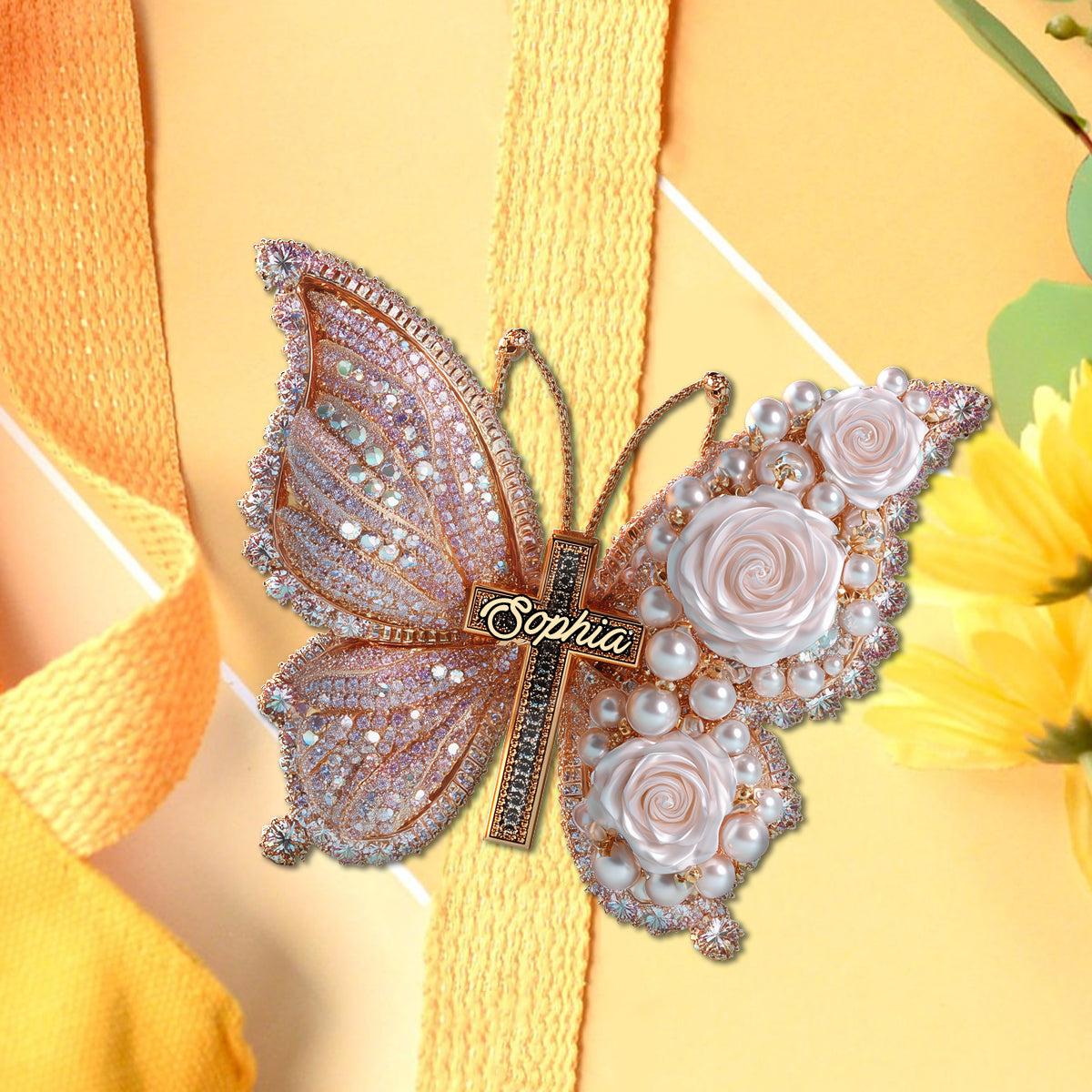 Glaube – Personalisierte christliche Anstecknadel