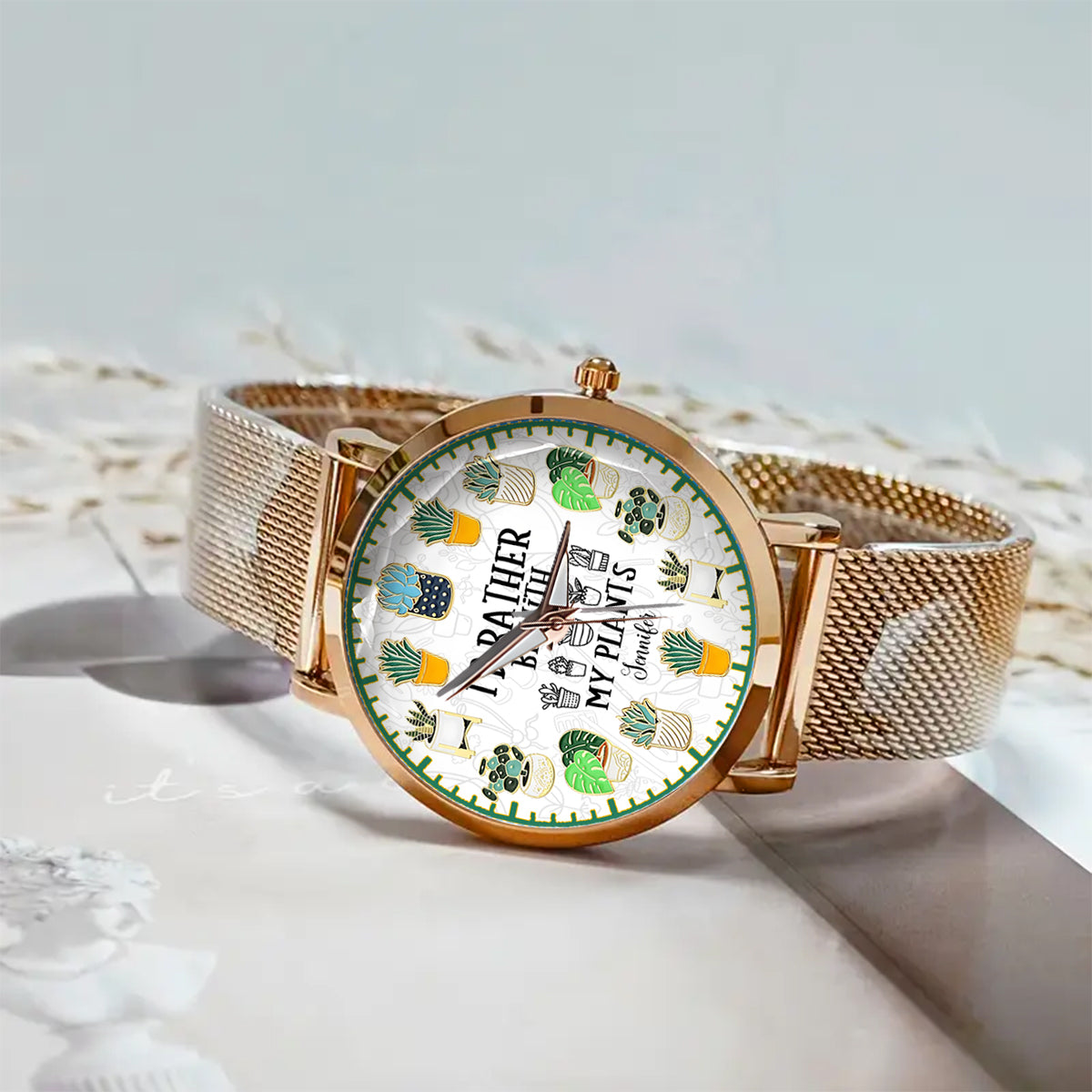 Yes I Do Need All These Plants - Personalized Gardening Women Hand Watch
