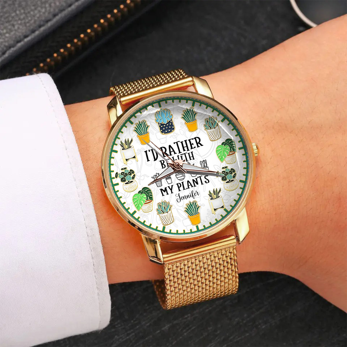 Yes I Do Need All These Plants - Personalized Gardening Women Hand Watch
