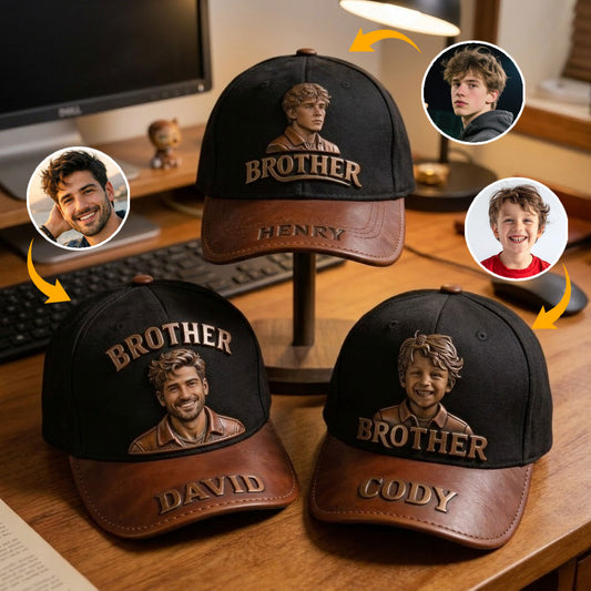 Personalisierte Geschwister Classic Cap - Glückwunsch, dass du mein Bruder bist