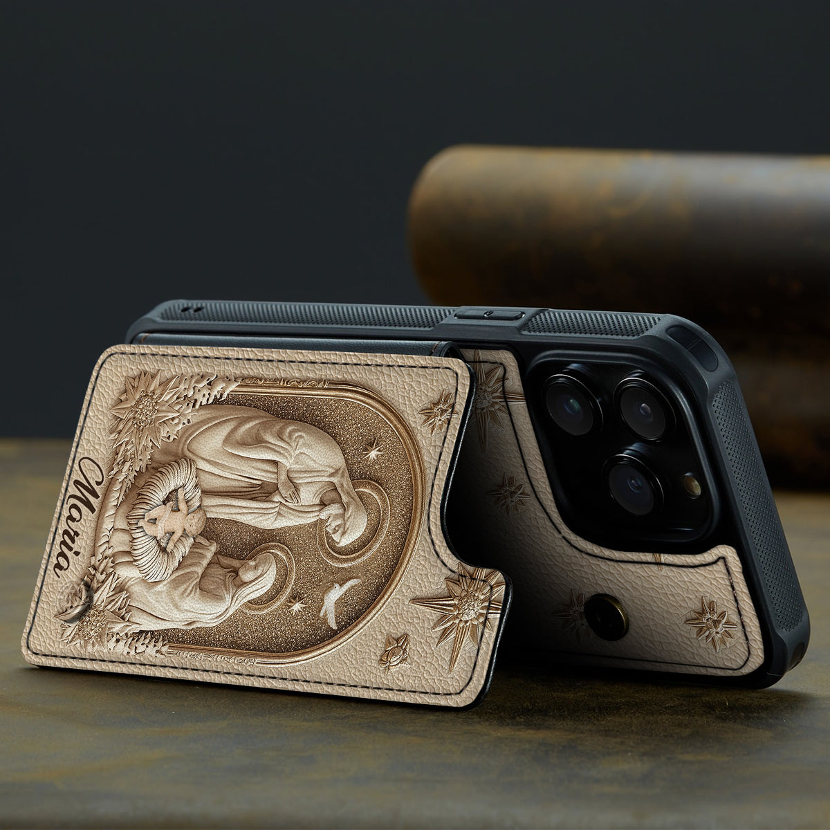 Die Heilige Familie – Personalisierte christliche Handyhülle mit Vollaufdruck