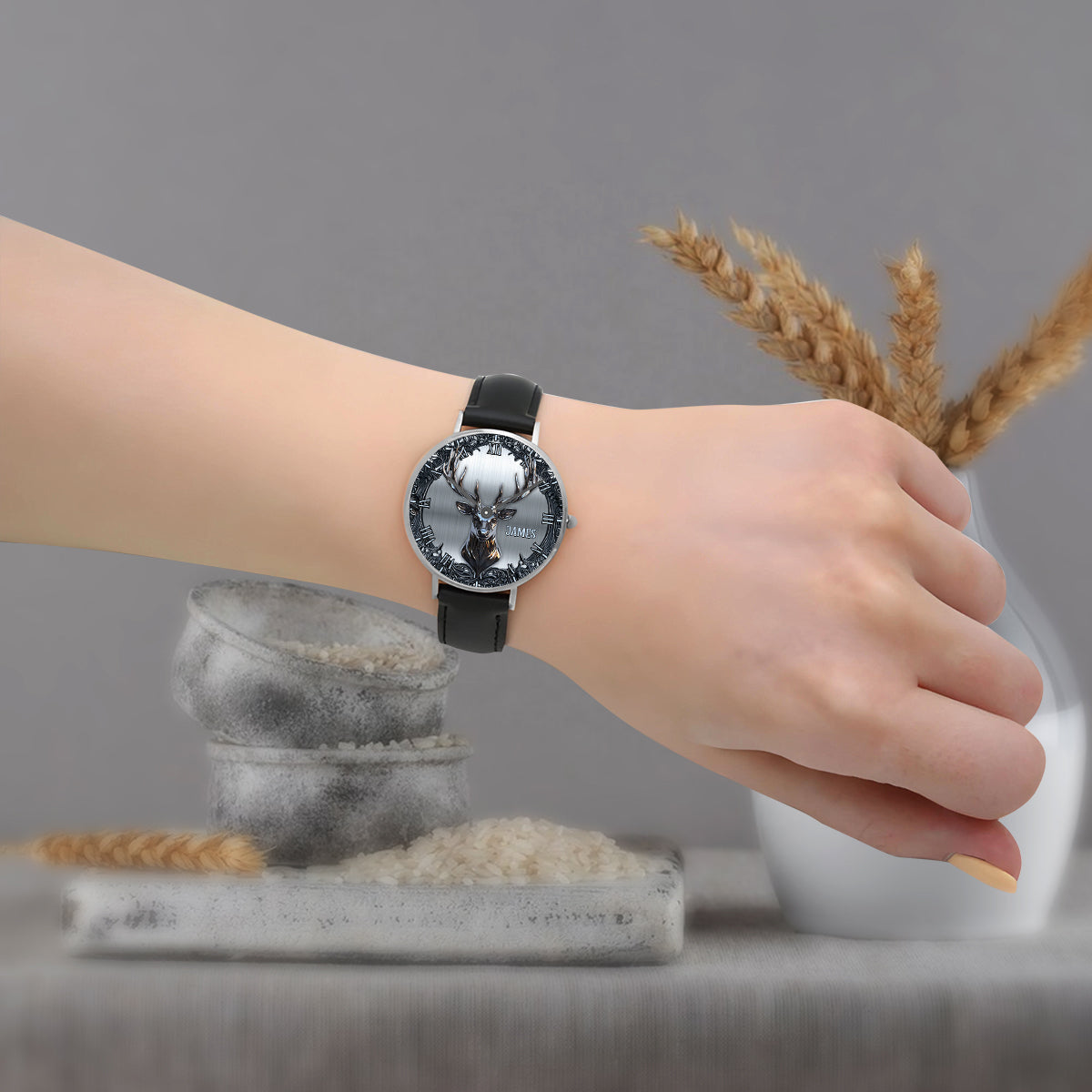 The Hunter's Pour – Personalisierte Jagdhanduhr