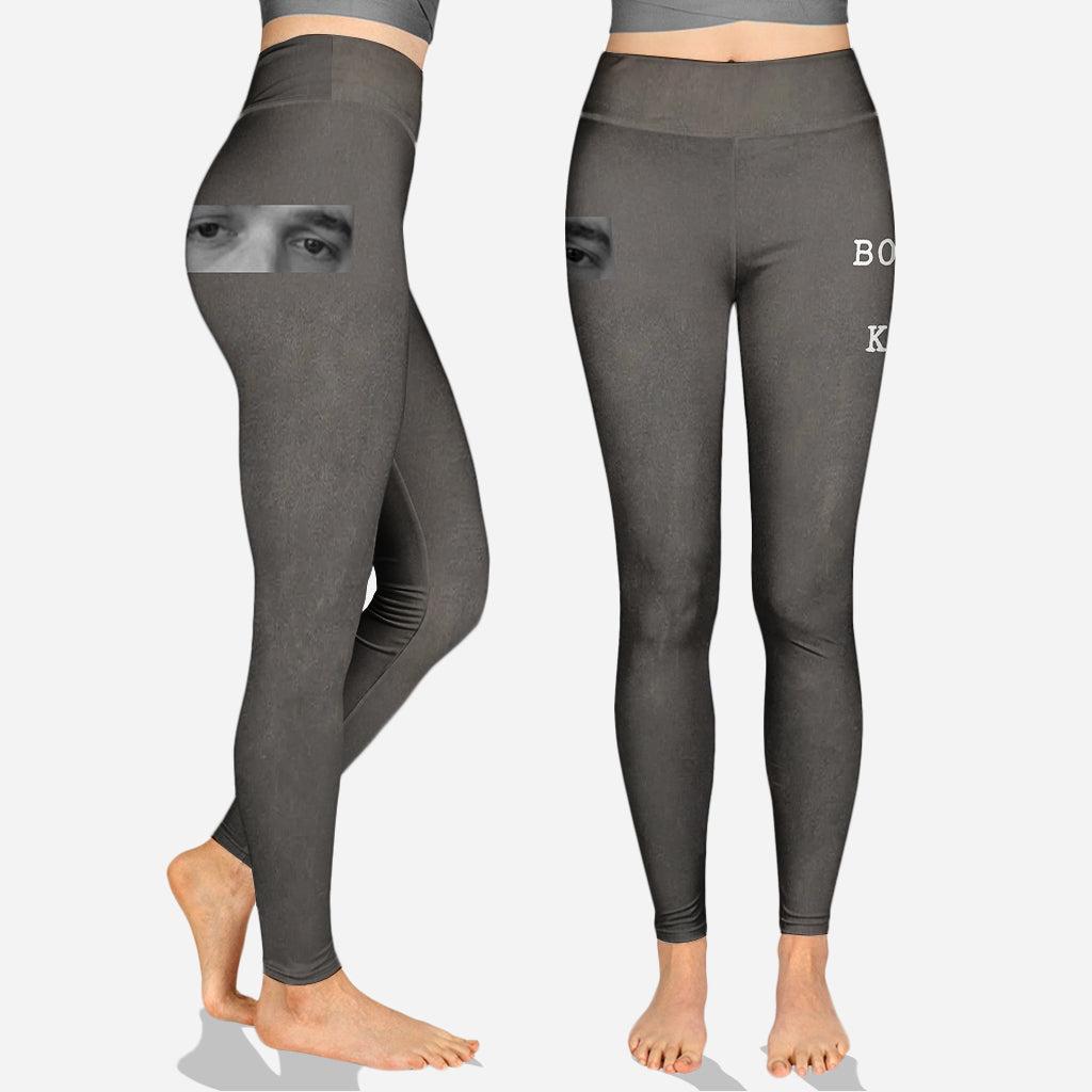 Protective Boyfriend Girlfriend Eyes - Personalized Couple Hoodie and Leggings