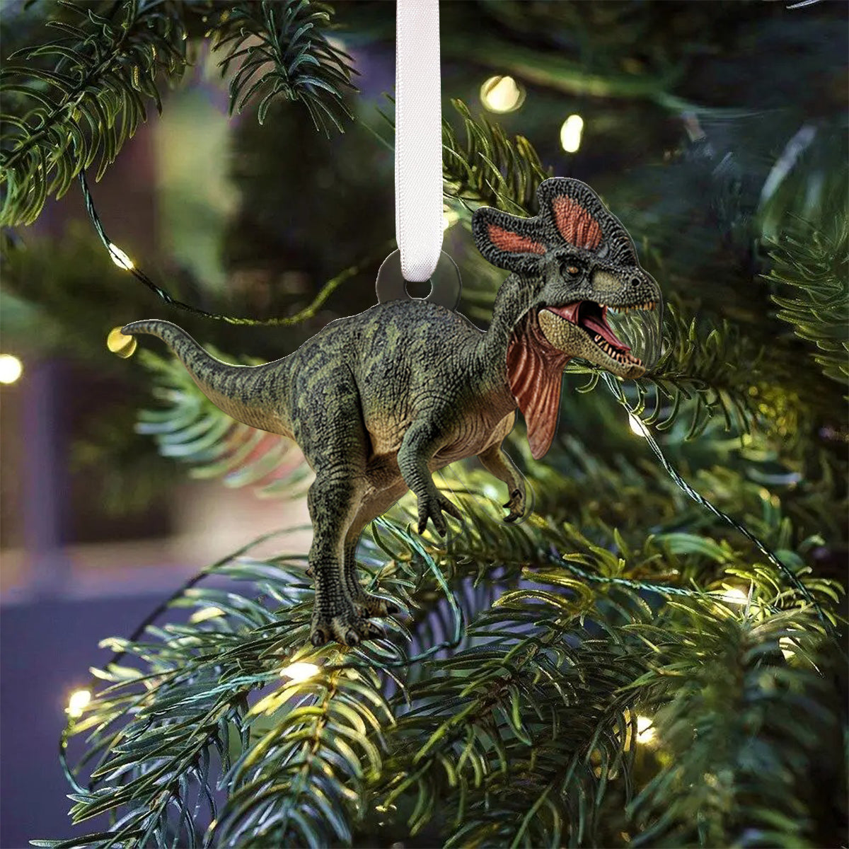 24 Dinosaurierarten – Geschenkidee für Jungen – Personalisierter Adventskalender zum Zusammenklappen mit Ornamenten