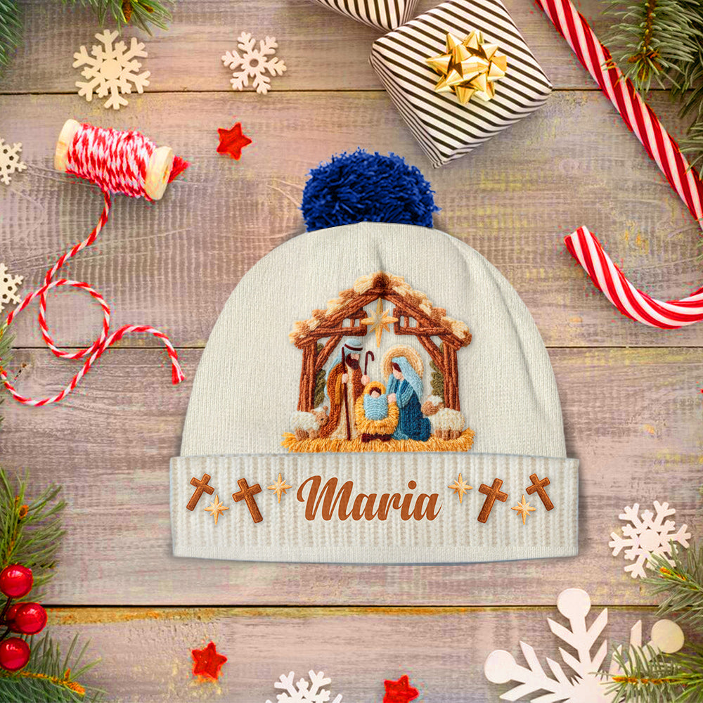 Believe - Personalized Christian Beanie Hat