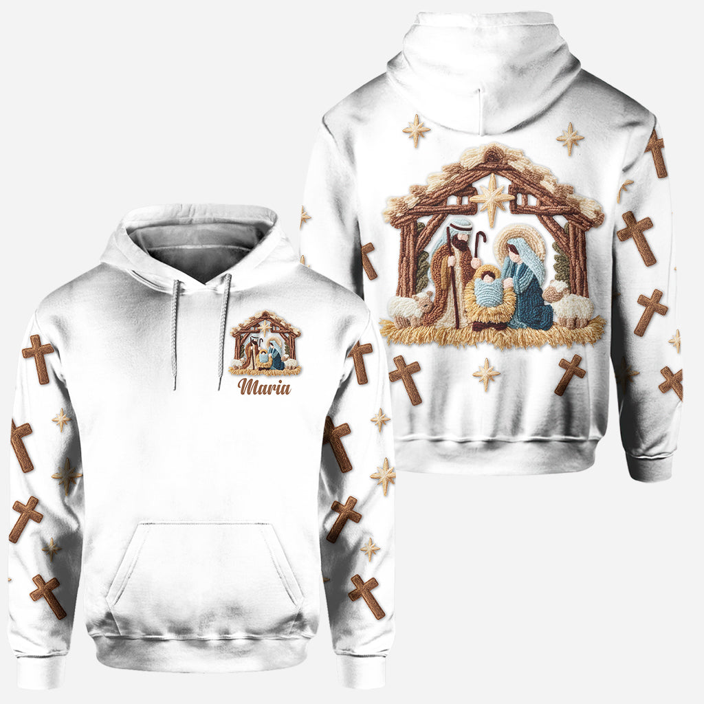 Glaube – Personalisierter christlicher Hoodie und Leggings
