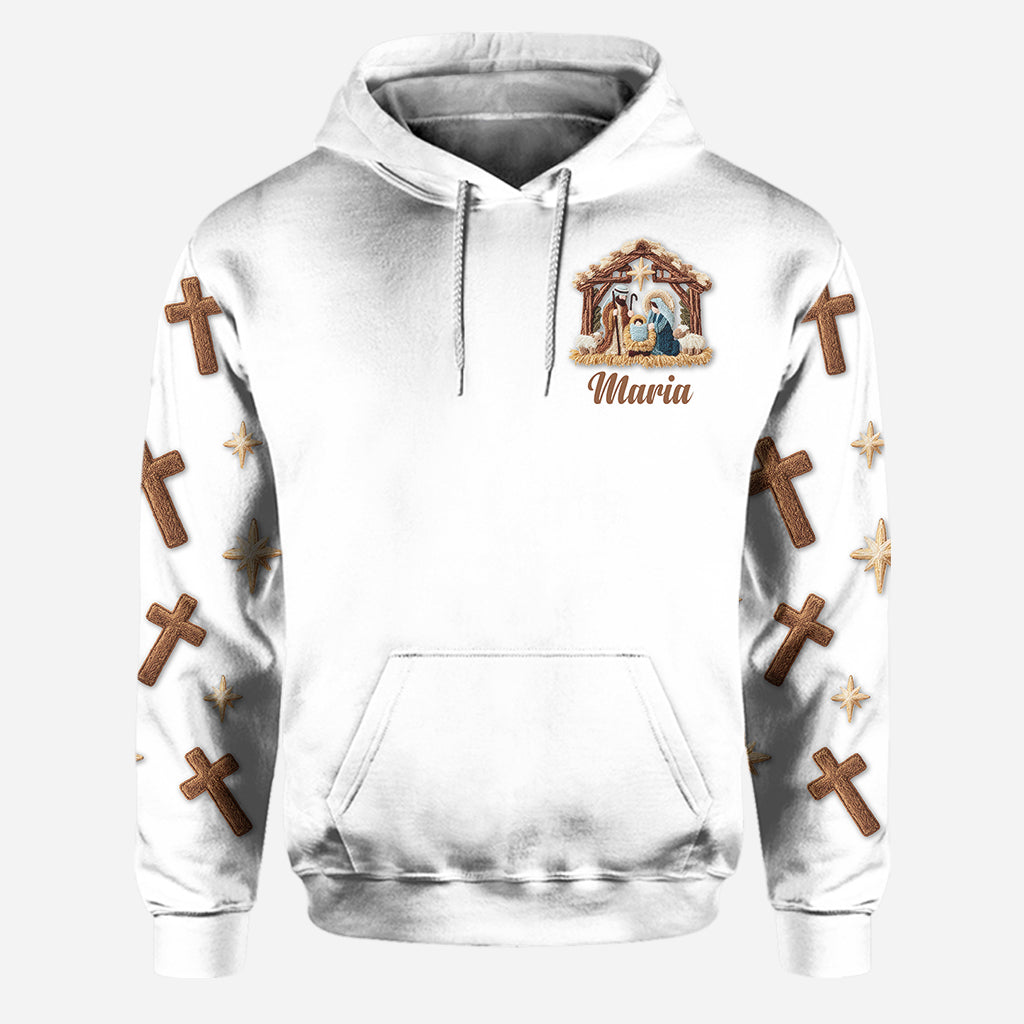 Glaube – Personalisierter christlicher Hoodie und Leggings