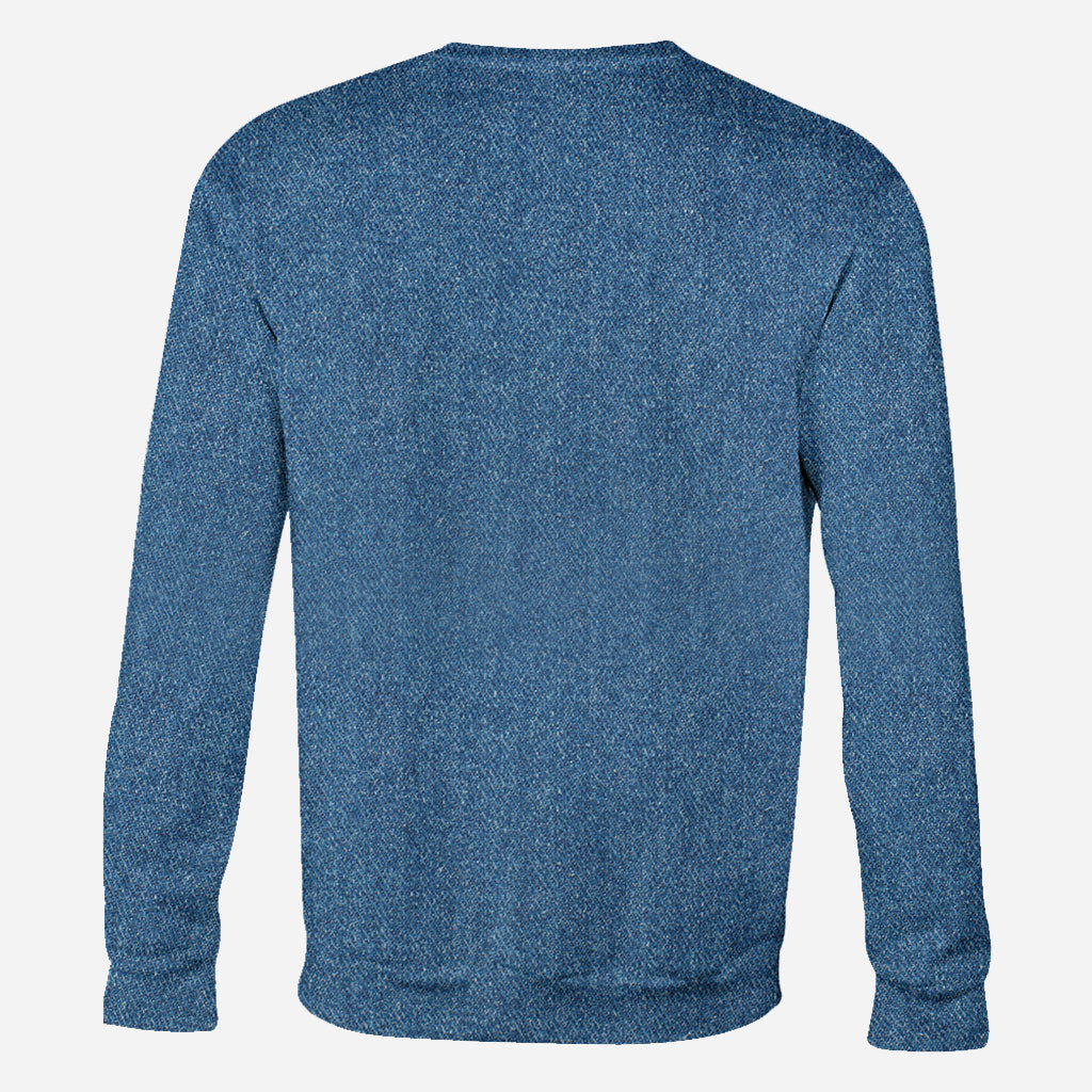 Kreuz & Blumen – Eleganter Stil zur Ehre des Glaubens – Personalisiertes christliches Allover-Shirt