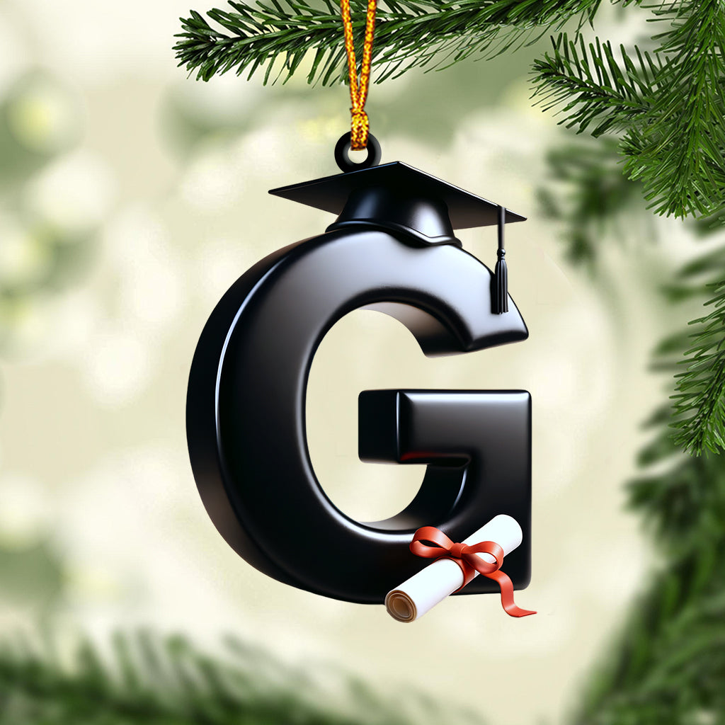 Graduation Letter - Personalized Graduation Ornament