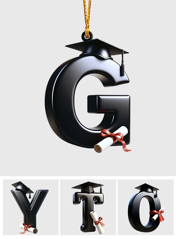 Graduation Letter - Personalized Graduation Ornament