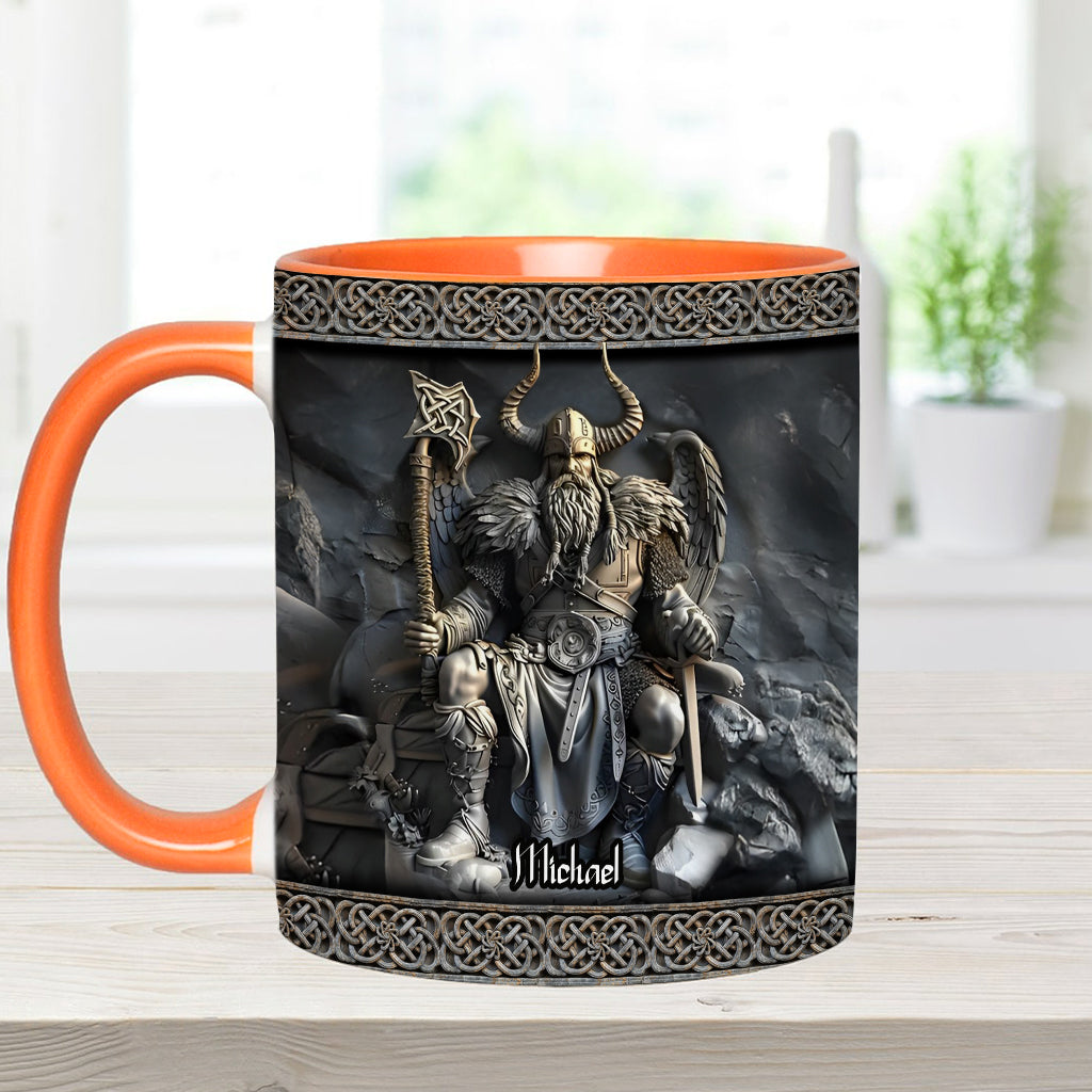 Viking - Personalized Viking Accent Mug