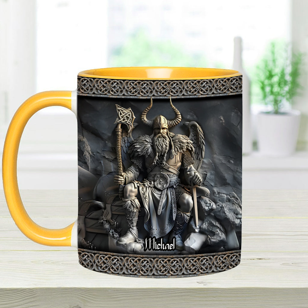 Viking - Personalized Viking Accent Mug