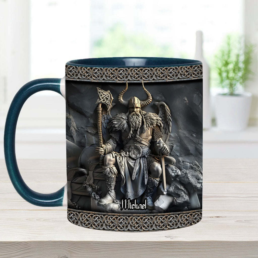 Viking - Personalized Viking Accent Mug
