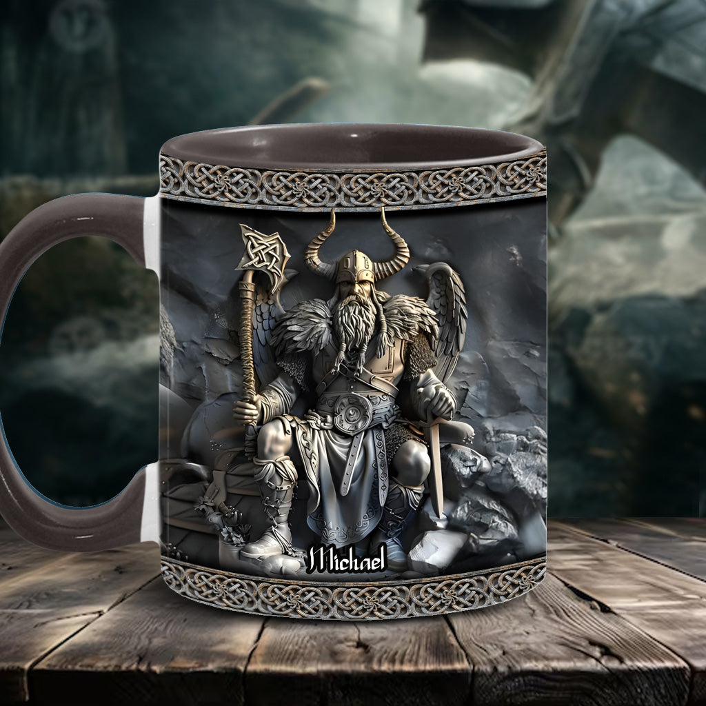 Viking - Personalized Viking Accent Mug