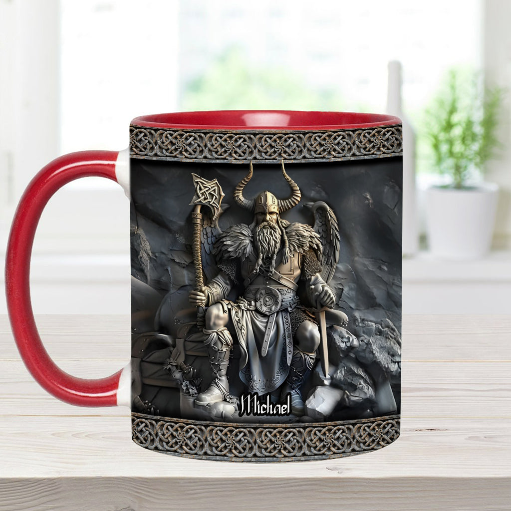 Viking - Personalized Viking Accent Mug