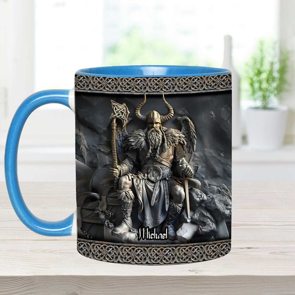 Viking - Personalized Viking Accent Mug