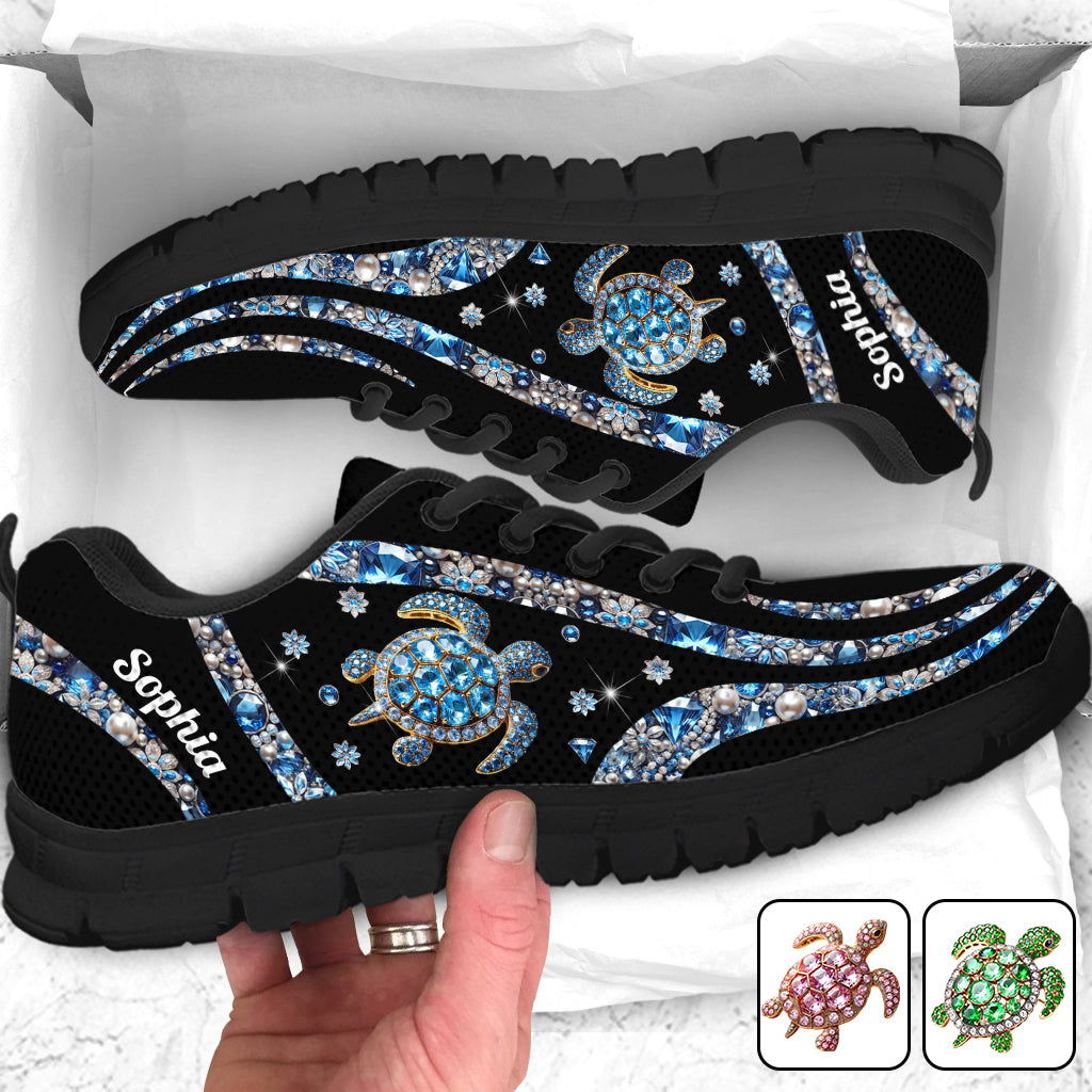 Liebe Schildkröten – personalisierte Schildkröten-Sneaker