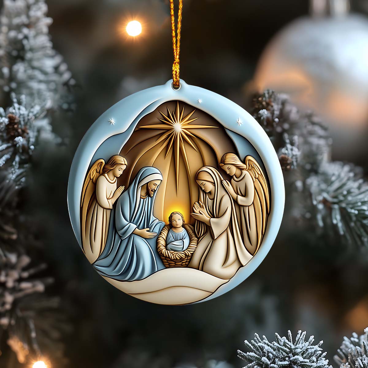 Nativity - Christian Ornament