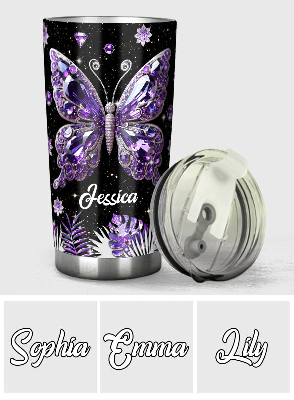 Atemberaubender Schmetterling – personalisierter Schmetterlingsbecher
