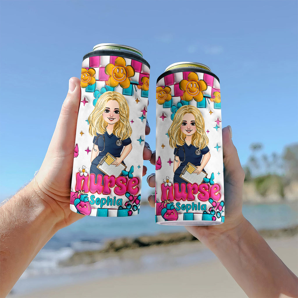 Nurse Life – Personalisierter Getränkekühler für Pflegekräfte