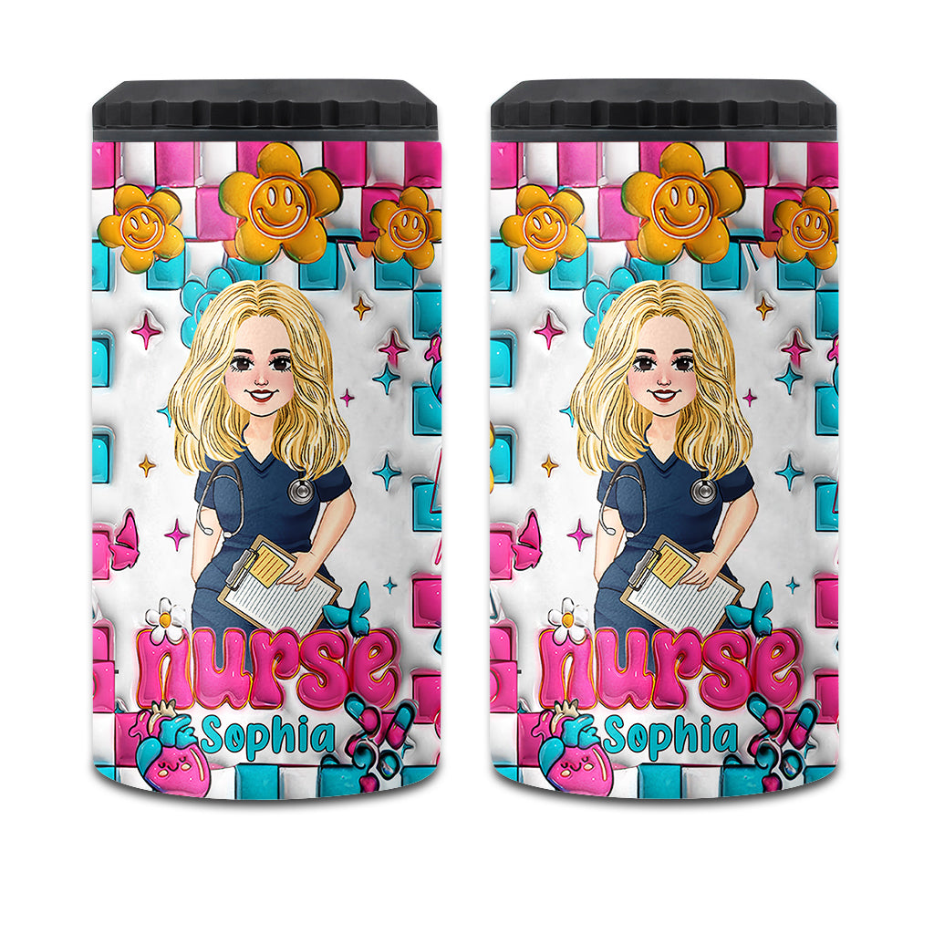 Nurse Life – Personalisierter Getränkekühler für Pflegekräfte