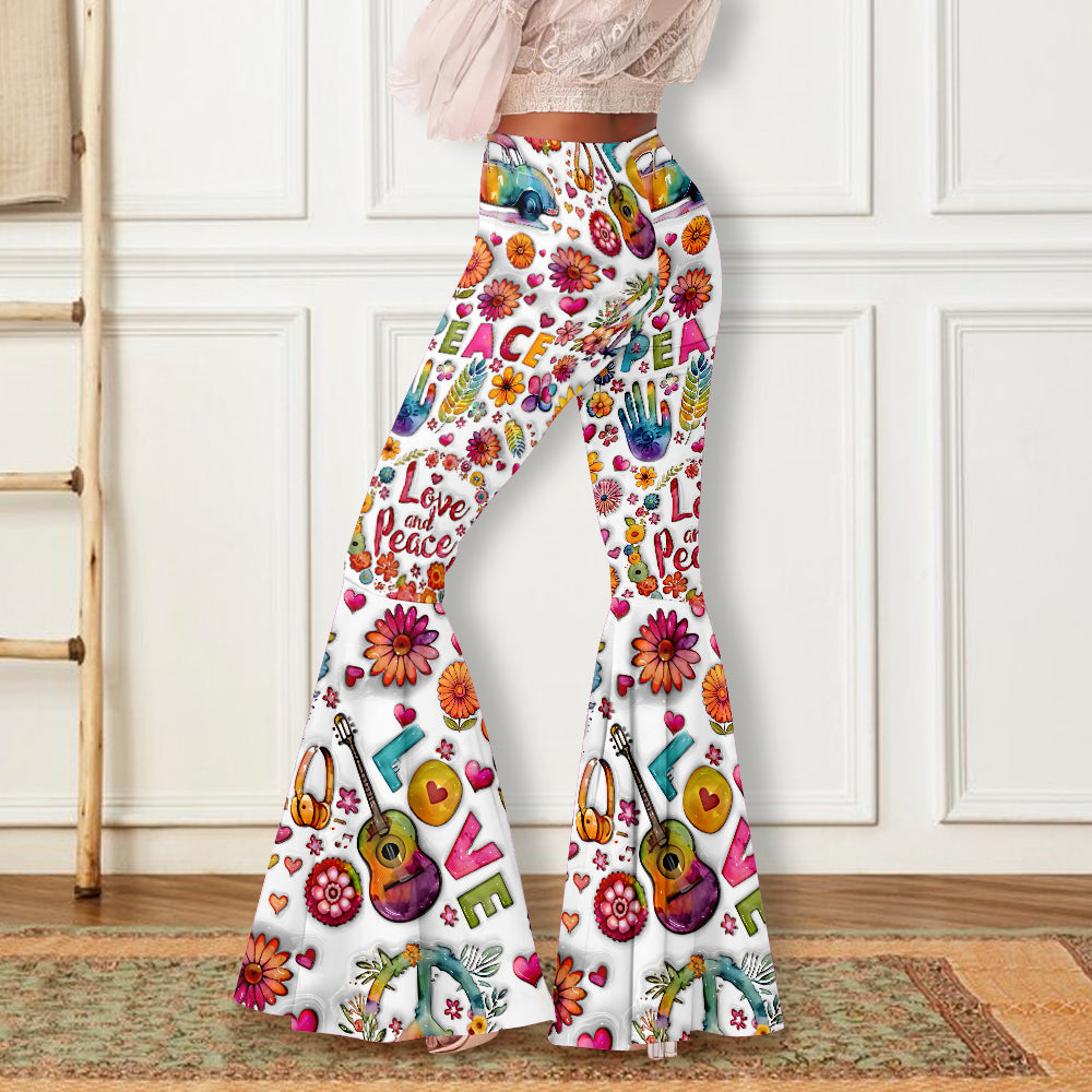 Hippie Soul - Personalized Hippie Flare Leggings