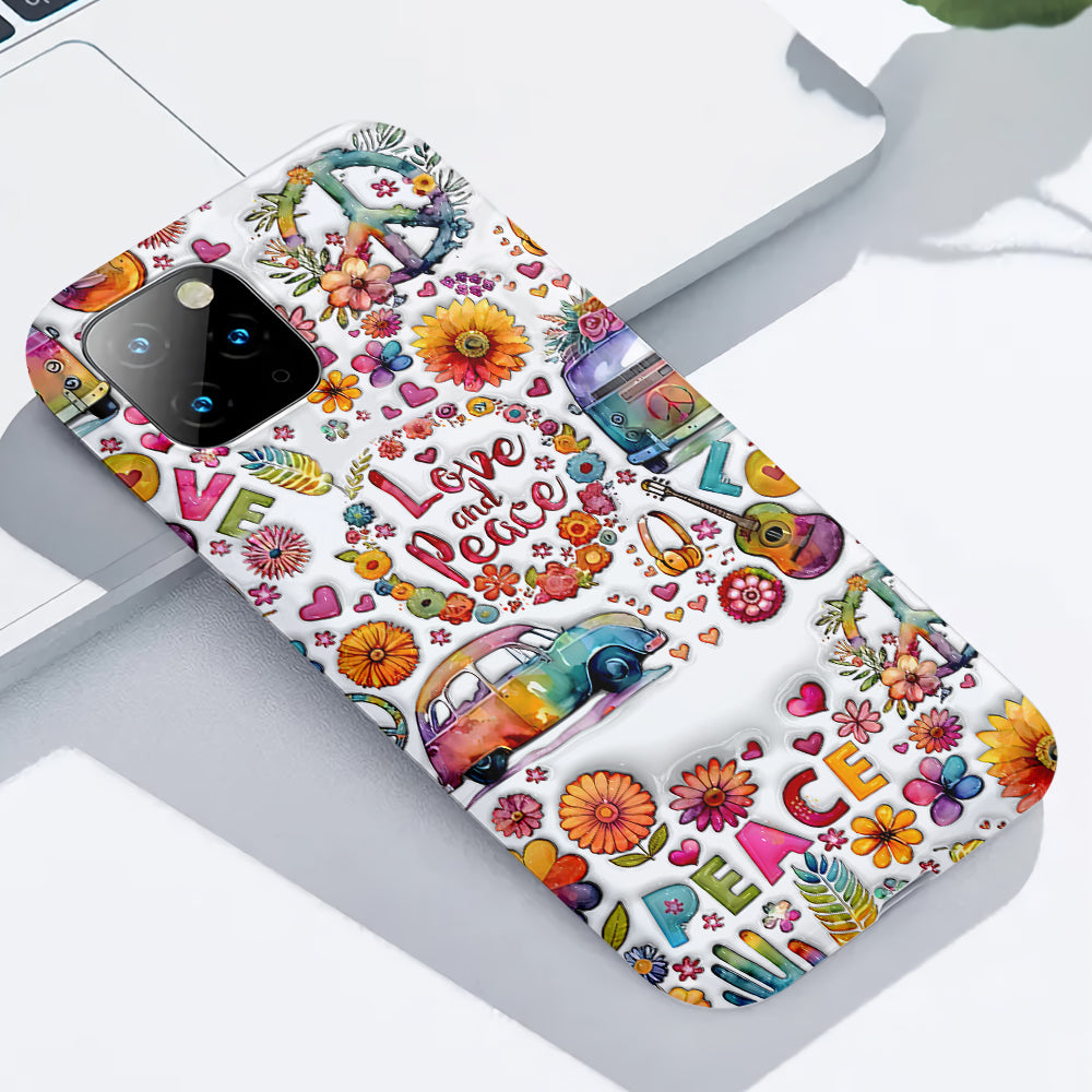 Hippie Soul – Personalisierte Handyhülle mit Hippie-Vollbilddruck