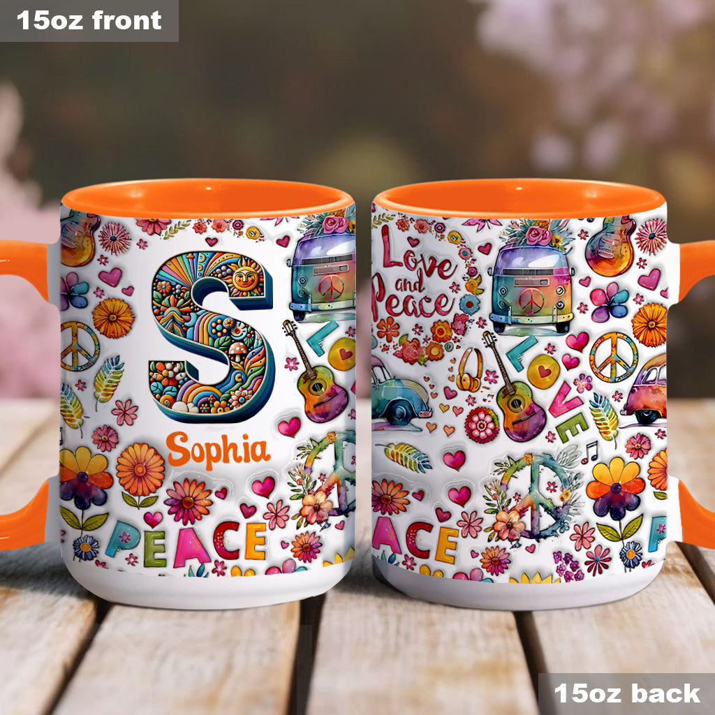 Hippie Soul - Personalized Hippie Accent Mug