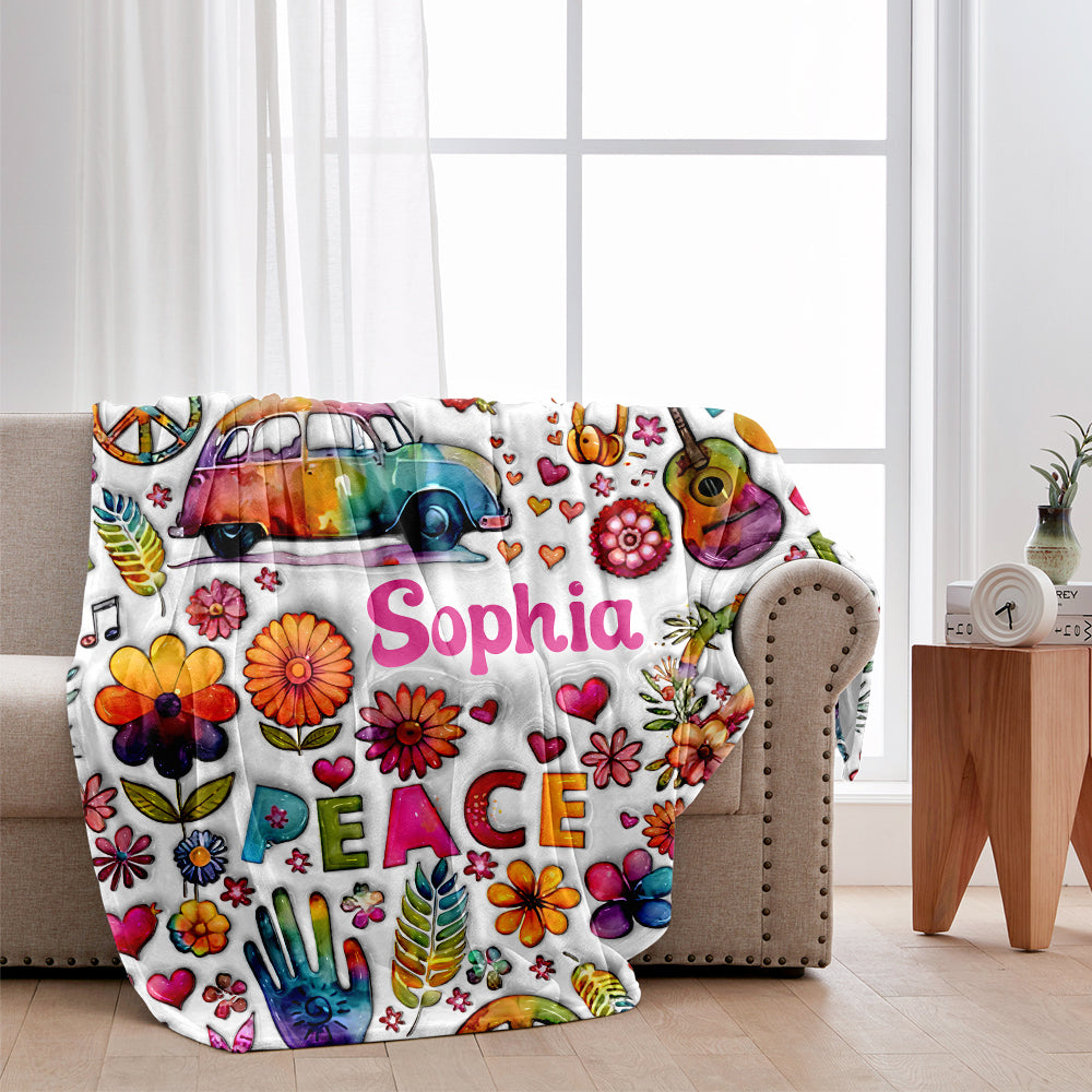 Hippie Soul – Personalisierte Hippie-Decke
