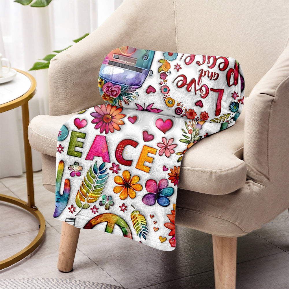 Hippie Soul – Personalisierte Hippie-Decke