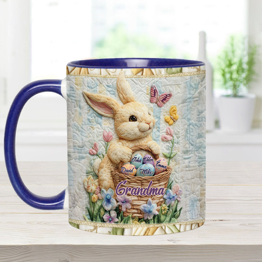 Frohe Ostern – Personalisierte Tasse mit Oma-Akzent