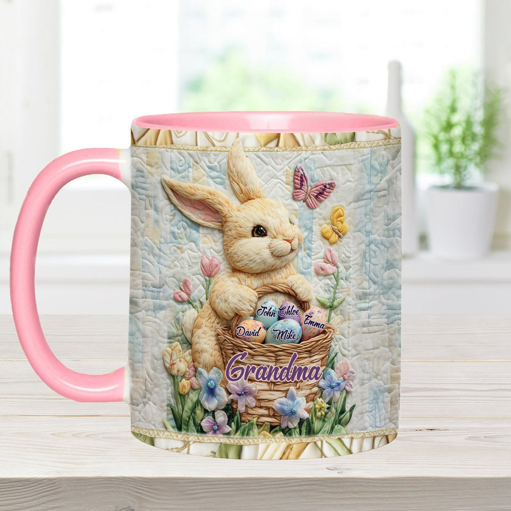 Frohe Ostern – Personalisierte Tasse mit Oma-Akzent