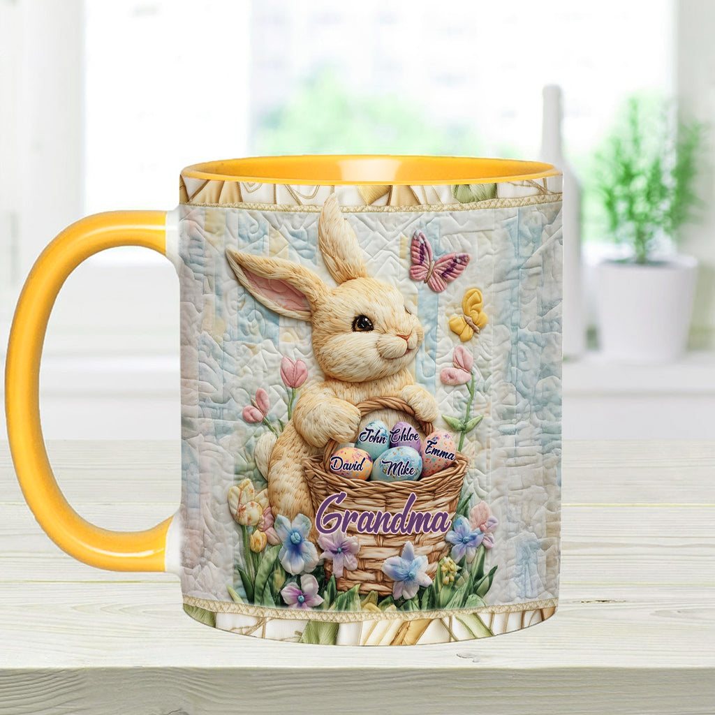 Frohe Ostern – Personalisierte Tasse mit Oma-Akzent