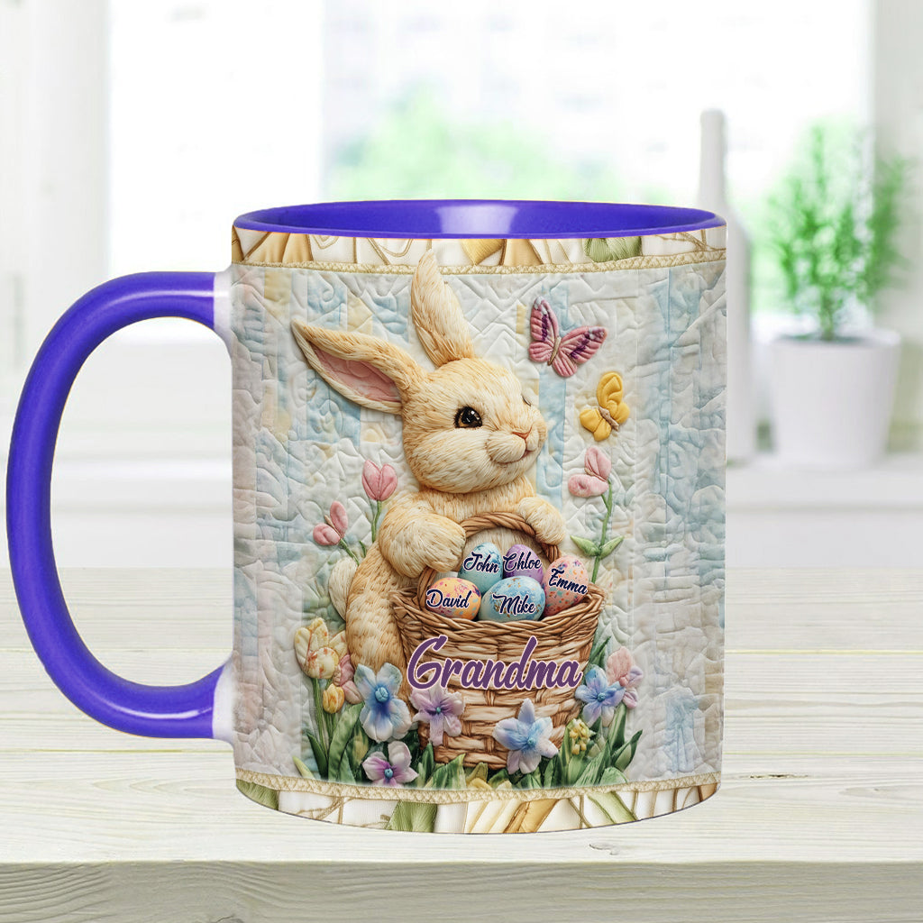 Frohe Ostern – Personalisierte Tasse mit Oma-Akzent