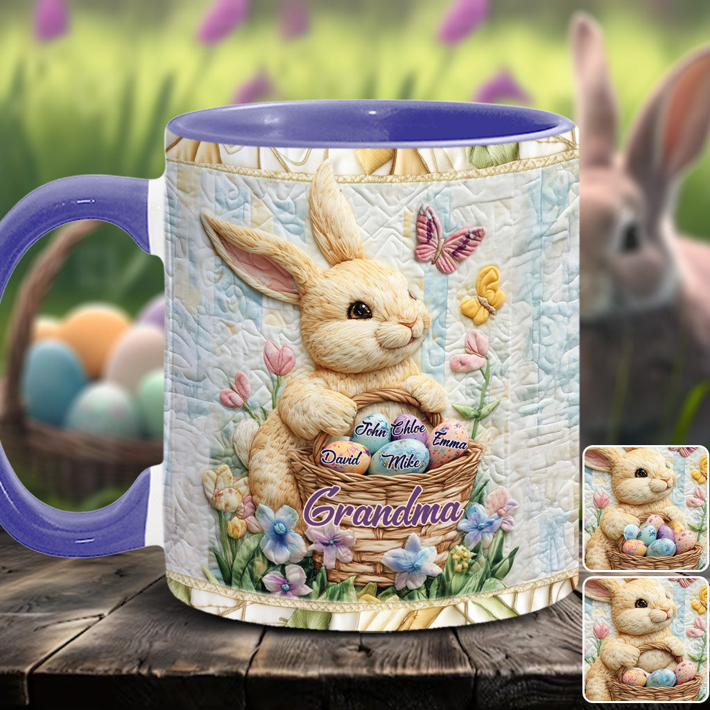 Frohe Ostern – Personalisierte Tasse mit Oma-Akzent