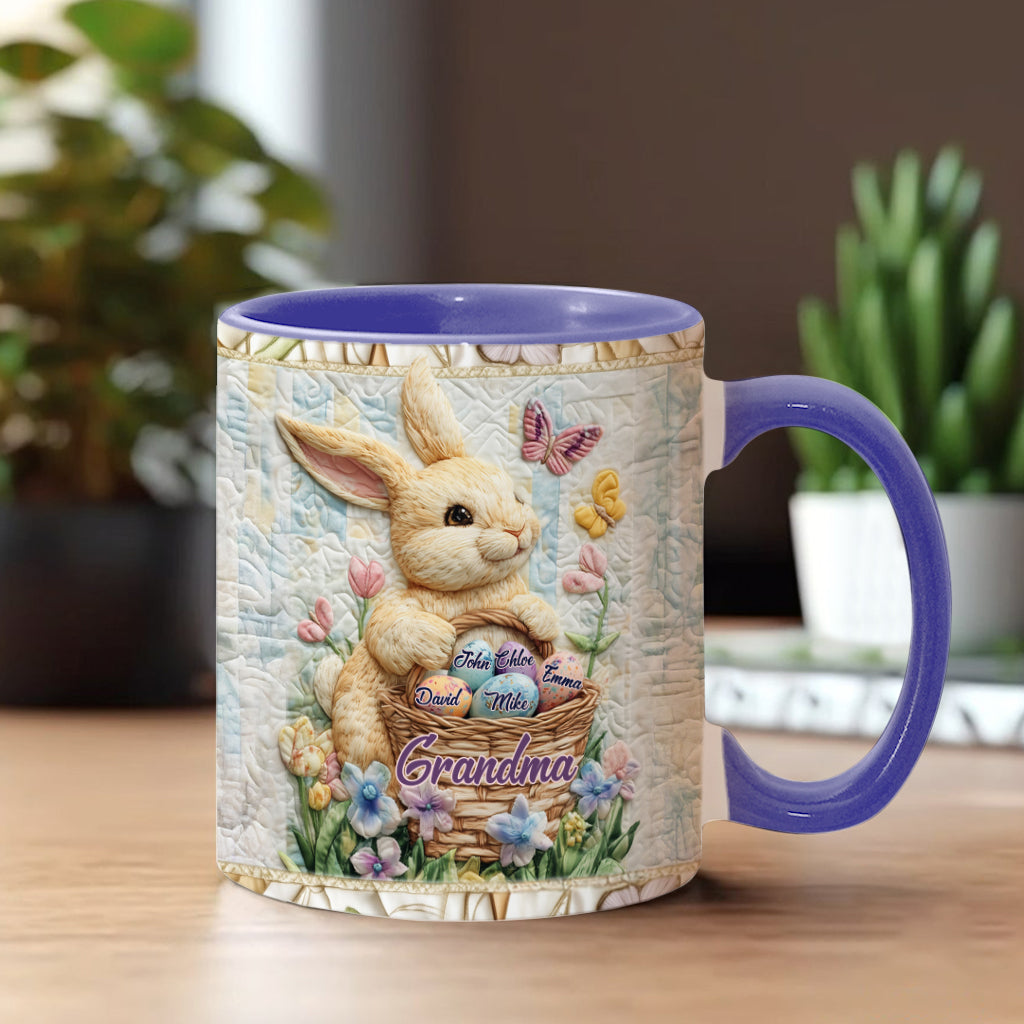 Frohe Ostern – Personalisierte Tasse mit Oma-Akzent