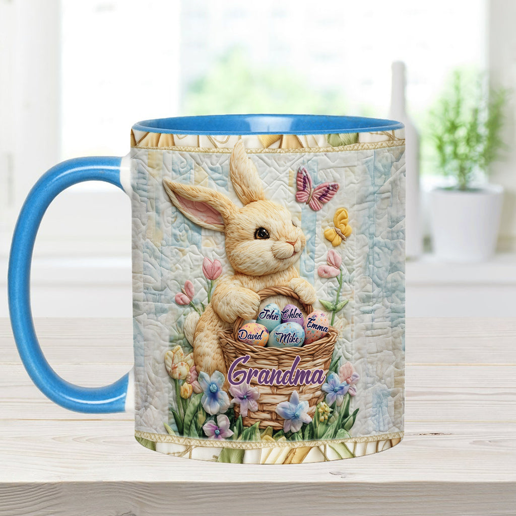 Frohe Ostern – Personalisierte Tasse mit Oma-Akzent