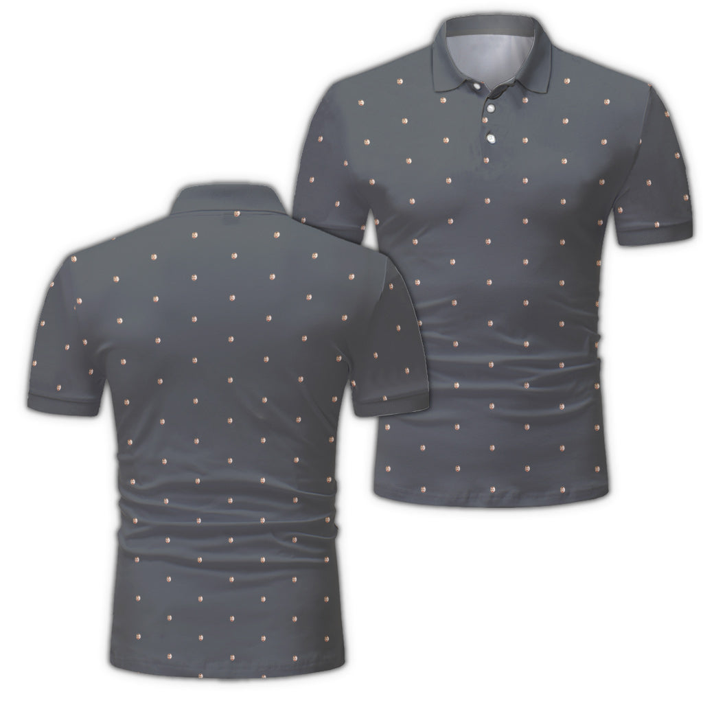 Poloshirt mit individuellem Gesichtsaufdruck – Personalisiertes Poloshirt für Väter