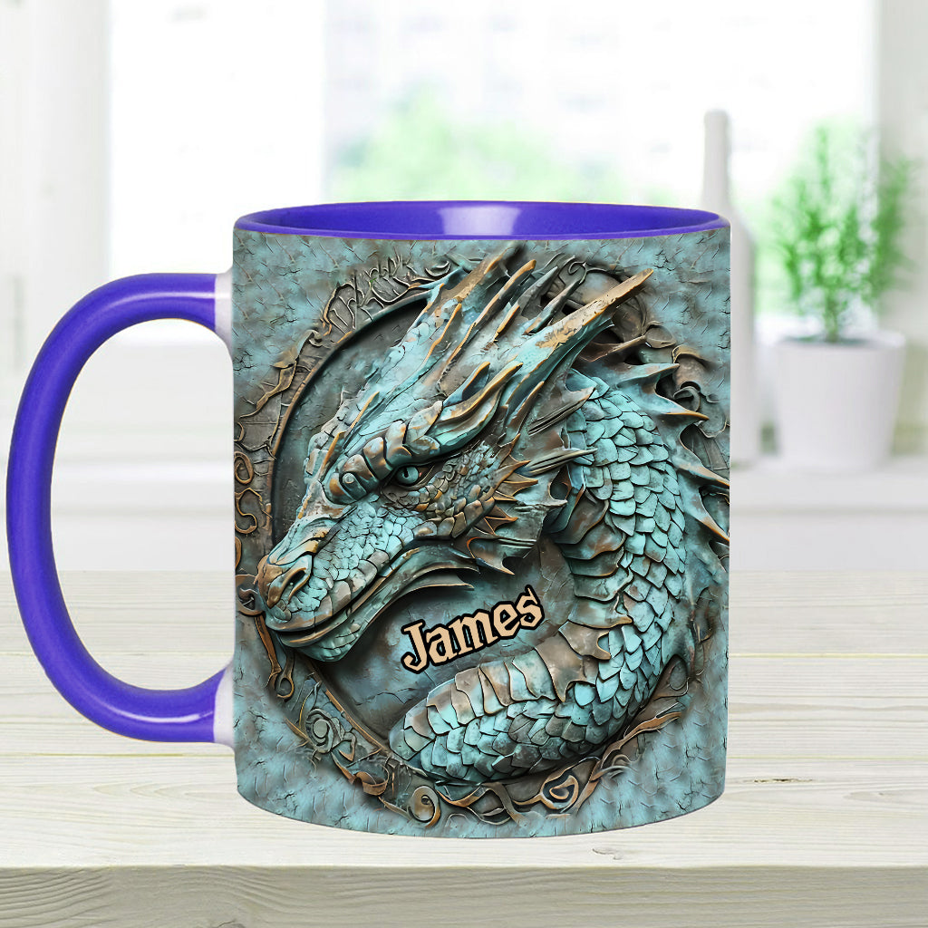 My Spirit Animal - Personalized Dragon Accent Mug