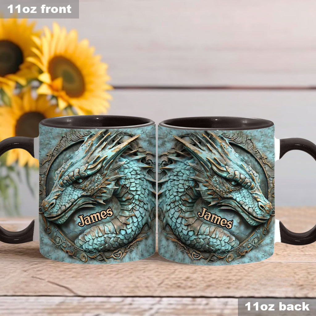 My Spirit Animal - Personalized Dragon Accent Mug