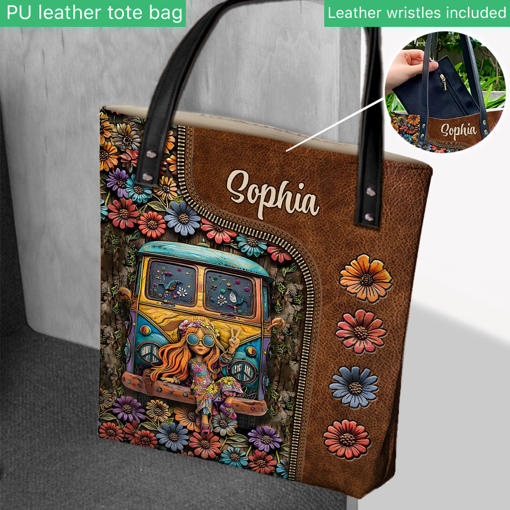 Hippie Soul - Personalized Hippie Tote Bag